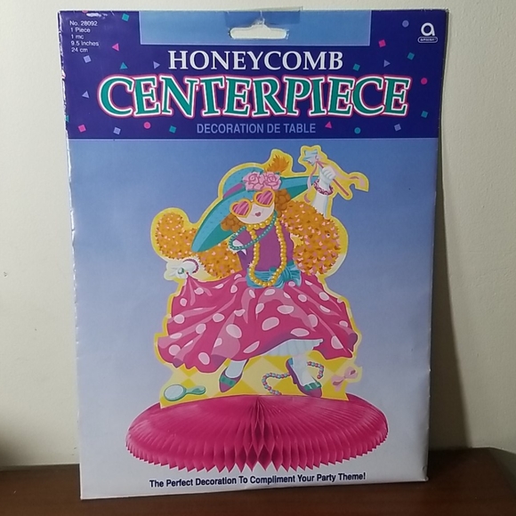 👒💲2️⃣ 👒❗Dressy Diva Honeycomb Centerpiece - Picture 1 of 5
